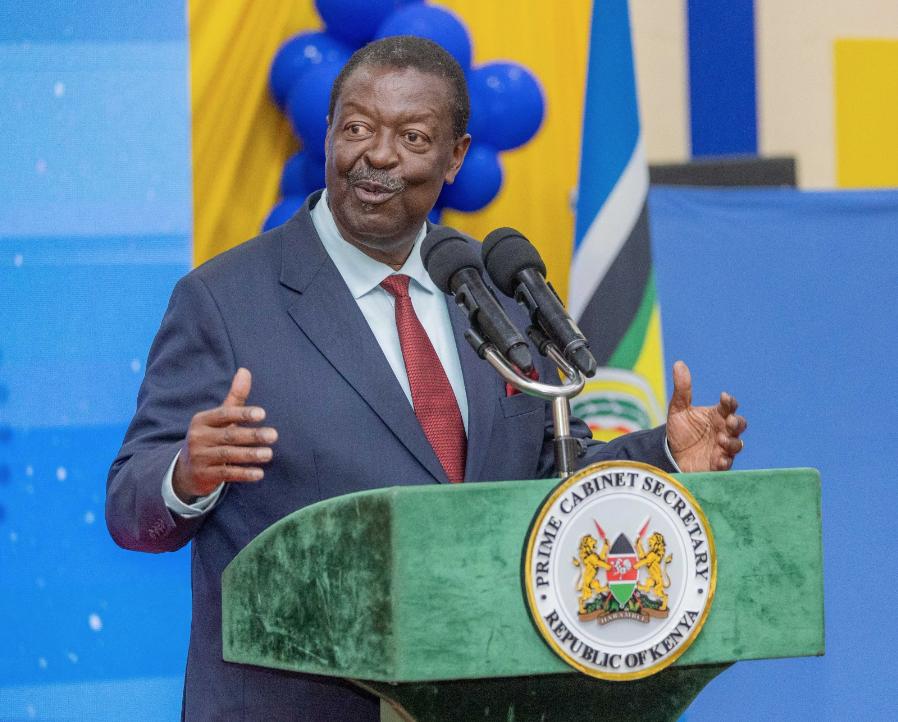 Prime Cabinet Secretary Musalia Mudavadi speaks during Correctional Services Week 2026 in Nairobi.