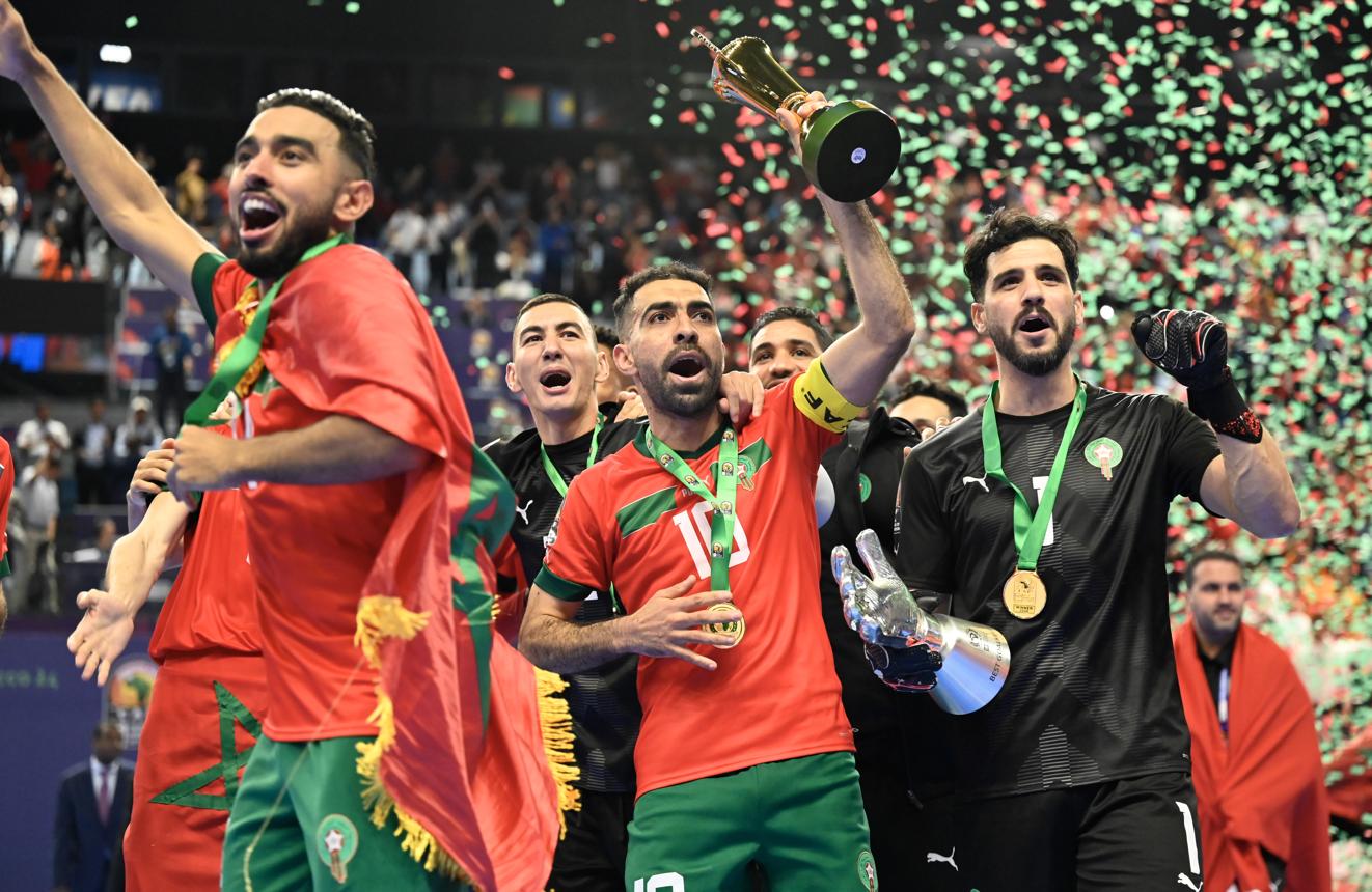 Morocco Beat Angola 5-2 to Win Record Fourth Futsal AFCON Title